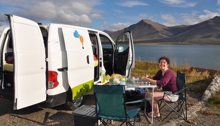 Iceland Ring Road - camper Iceland
